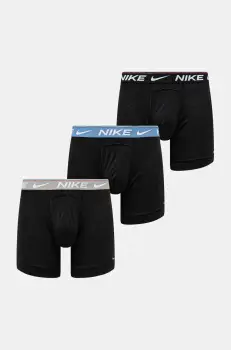 Nike boxeri 3-pack barbati, culoarea negru imagine