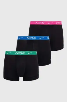 Nike boxeri 3-pack barbati, culoarea negru imagine