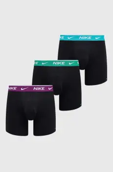 Nike boxeri 3-pack barbati, culoarea negru, KE1007 imagine