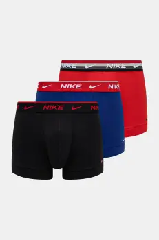 Nike boxeri 3-pack barbati, culoarea rosu, 0000KE1008 imagine