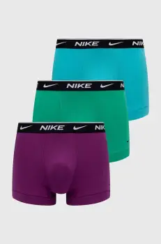 Nike boxeri 3-pack barbati, culoarea turcoaz imagine