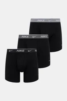 Nike boxeri 3-pack culoarea negru, 0000KE1007 imagine