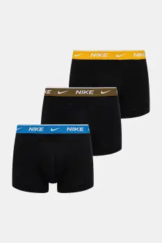 Nike boxeri 3-pack culoarea negru, 0000KE1008 imagine