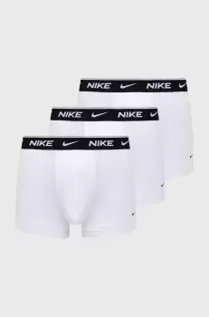 Nike boxeri barbati, culoarea alb imagine