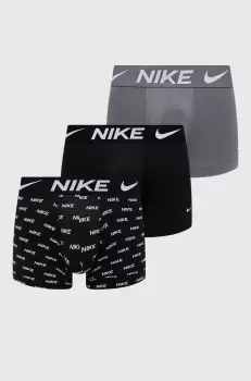 Nike boxeri barbati, culoarea gri imagine
