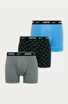 Nike boxeri barbati, culoarea gri imagine