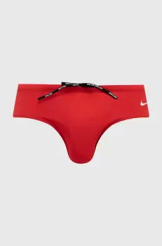 Nike costum de baie culoarea rosu imagine