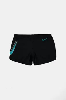 Nike Kids costum de baie copii culoarea negru, NESSE074 imagine