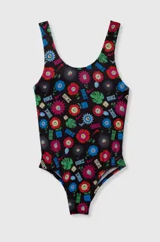 Nike Kids costum de baie dintr-o bucata pentru copii GARDEN PARTY culoarea negru imagine