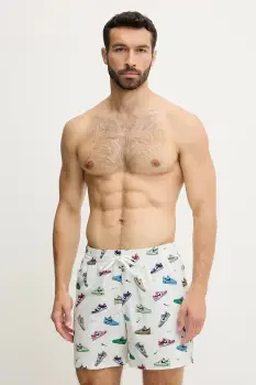 Nike pantaloni scurti de baie culoarea bej, NESSF553 imagine