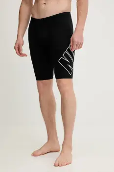 Nike pantaloni scurti de baie culoarea negru, NESSF022 imagine