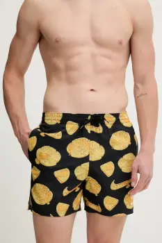 Nike pantaloni scurti de baie culoarea negru, NESSF553 imagine