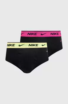 Nike slip 2-pack barbati, culoarea negru imagine