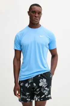 Nike tricou de antrenament culoarea rosu, neted imagine