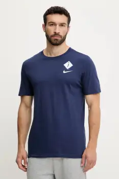 Nike tricou din bumbac Detroit Tigers culoarea bleumarin, cu imprimeu, N199-44B-DG-SAZ imagine