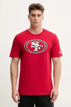 Nike tricou din bumbac Logo Essential culoarea rosu, cu imprimeu, N199-6DL-9B-CLH imagine