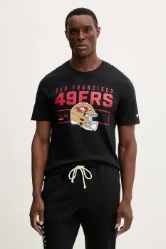 Nike tricou din bumbac SS Helmet Essential Tee culoarea negru, cu imprimeu, N199-00A-9B-LQC imagine