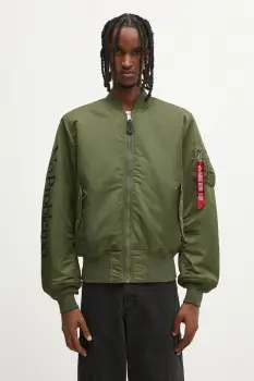 No Problemo geaca bomber cu doua fete Alpha Industries No War MA-1 imagine