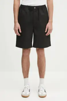 Norse Projects pantaloni scurti Ragnar Fine Broken Twill Shorts culoarea negru, N35.0620.9999 imagine