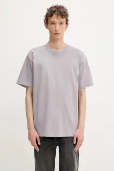 Norse Projects tricou din bumbac Norse Standard Heavy Loose T-shirt culoarea violet, uni, N01.0679.6017 imagine