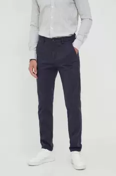 North Sails pantaloni barbati, culoarea albastru marin, mulata imagine