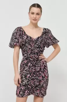 Notes du Nord rochie Fabiola Lurex mini, mulata imagine