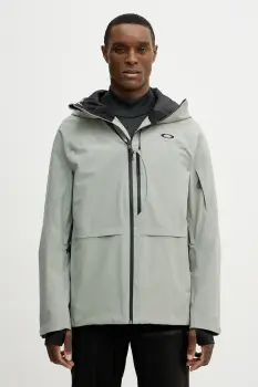 Oakley geaca de schi CANOPY culoarea gri, FOA407383 imagine