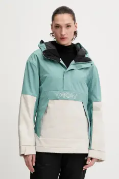 Oakley geaca de schi TNP TBT culoarea turcoaz, FOA500471 imagine