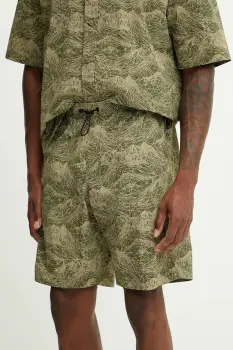 Oakley pantaloni scurti culoarea verde, FOA406856 imagine