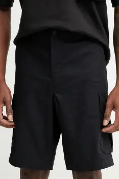 Oakley pantaloni scurti din bumbac culoarea negru, FOA406183 imagine