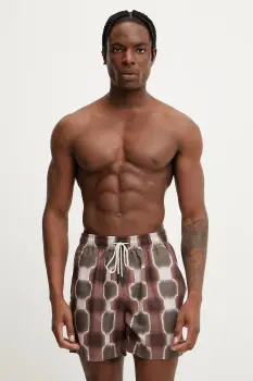 OAS pantaloni scurti de baie culoarea maro, 5001 imagine