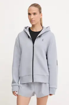 ON running bluza Focus Tech culoarea violet, cu gluga, uni, 1WF30370174 imagine