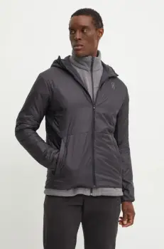 ON running geaca sport Trek culoarea negru, de tranzitie, 1ME30170553 imagine