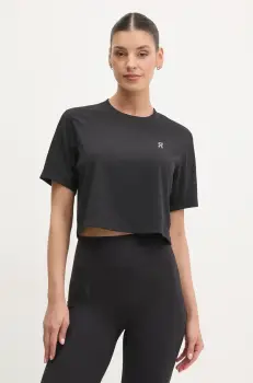 ON running tricou de antrenament culoarea negru, 1WF12510553 imagine