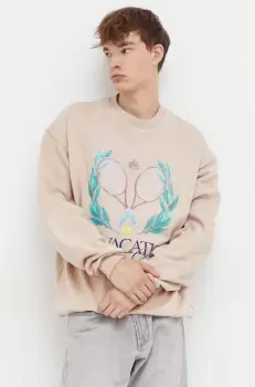 On Vacation bluza barbati, culoarea roz, modelator imagine