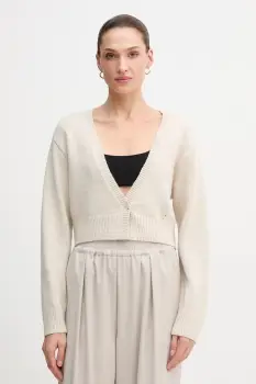 OUI pulover culoarea bej, 85772 imagine