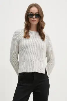 OUI pulover femei, culoarea gri, light, 89592 imagine