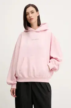 P.E Nation bluza culoarea roz, cu gluga, cu imprimeu, 253H096 imagine