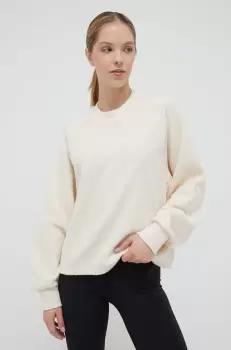 P.E Nation bluza femei, culoarea bej, neted imagine