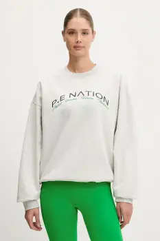 P.E Nation bluza Volume culoarea gri, cu imprimeu, 252F197 imagine