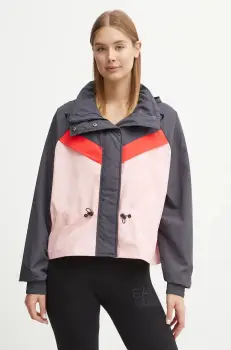 P.E Nation geaca Shelter femei, culoarea roz, de tranzitie, 243J334 imagine