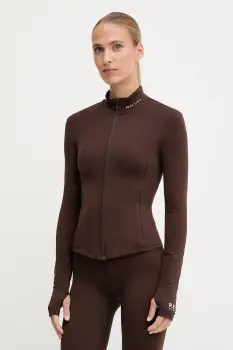 P.E Nation hanorac de antrenament Breakthrough culoarea negru, uni, 243J297 imagine