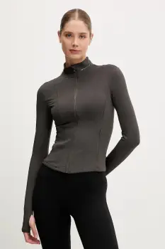 P.E Nation hanorac de antrenament Breakthrough culoarea negru, uni, 243J297 imagine