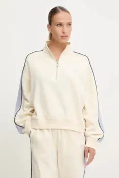 P.E Nation hanorac de bumbac Align culoarea bej, cu imprimeu, 253F171 imagine