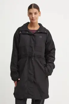 P.E Nation hanorac Mid Length Man Down femei, culoarea negru, de tranzitie, 243J256 imagine