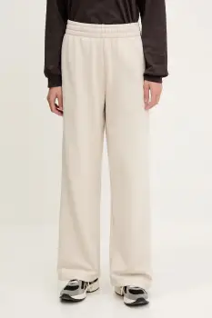 P.E Nation pantaloni de trening din bumbac Adventure culoarea bej, uni, 243P408 imagine