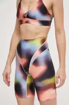 P.E Nation pantaloni scurti de antrenament Cyper modelator, high waist imagine