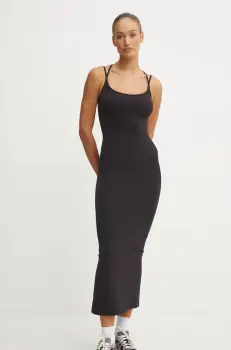 P.E Nation rochie Preview culoarea negru, maxi, mulata, 243D411 imagine