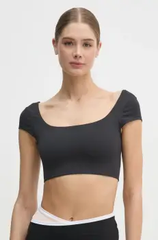 P.E Nation tricou de antrenament Magnitude culoarea negru, 244C216 imagine