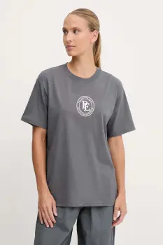 P.E Nation tricou din bumbac Pulse culoarea gri, 253T130 imagine